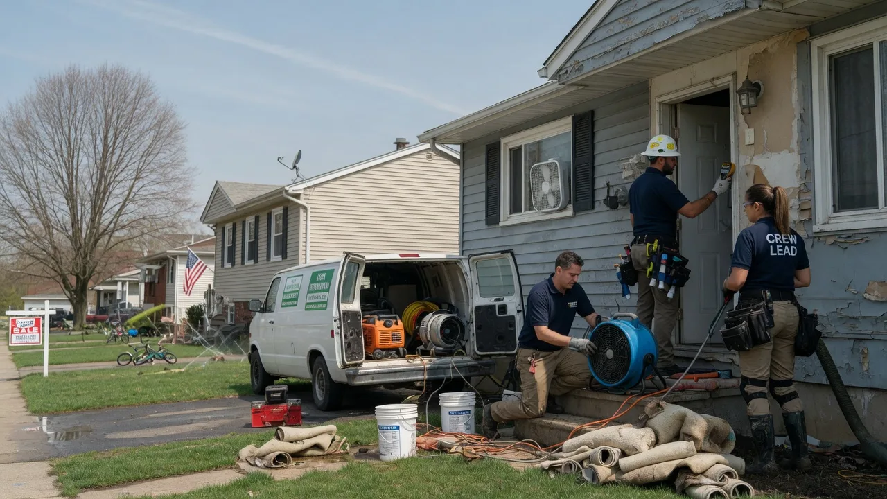Flood Cleanup in Low Moor, VA near me